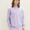 TOM TAILOR Denim Mit Print - Hoodie - Lilac Vibe -Syntia Delaney 0058f19515364a0e8b718420b6428e77