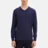 Tom Tailor Basic V Neck- Trui - Rhapsody Blue Melange