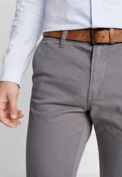 TOM TAILOR Denim With Belt - Chino - Castlerock Grey -Syntia Delaney 0082b5e1ac374c1db661c1164651d6e8