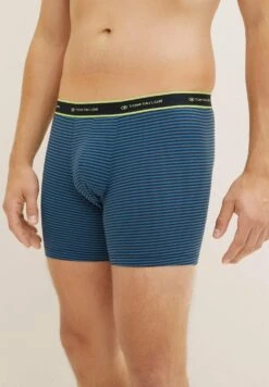 Tom Tailor 3 Pack - Boxershort - Blue Dark-Horizontal Stripe
