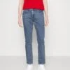 Tom Tailor Josh - Slim Fit Jeans - Mid Stone Wash Denim