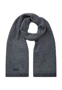 Tom Tailor Basic   - Sjaal - Knitted Navy Melange -Syntia Delaney 051273e16b56446d9a21b476520651b9