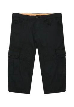 Tom Tailor Gemusterte- Shorts - Black Grey Pattern