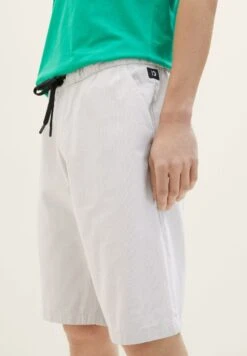 TOM TAILOR Denim Shorts - Light Beige Twill Yarn Dye -Syntia Delaney 07061e9ebbcf4dc4ac5276b32209a8d8