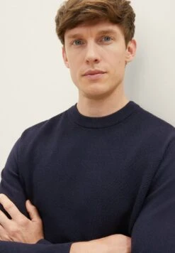 Tom Tailor Mit Struktur - Trui - Sky Captain Blue -Syntia Delaney 0780ce266bec48b08ccffa9305940e66