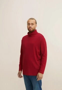 Tom Tailor Mit Rollkragen  - Longsleeve - Ivy Red