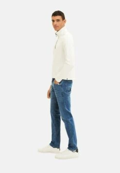 Tom Tailor Josh - Straight Leg Jeans - Used Mid Stone Blue Denim -Syntia Delaney 0964b4304ebe44b581e355d376c8beeb