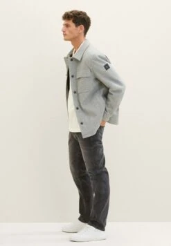 Tom Tailor Jacket - Jas - Steel Grey Melange -Syntia Delaney 0b12c1fb21f04f95a0b20c59c00f805a