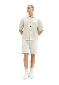 TOM TAILOR Denim Regular- Shorts - White Sand