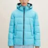 TOM TAILOR Denim Puffer - Winterjas - Laguna Light Blue -Syntia Delaney 10fe182d0e374fb198049b662f67d5cb