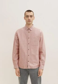 Tom Tailor Oxford- Overhemd - Chili Oil Red Chambray