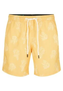 TOM TAILOR Denim Mit Allover-Print - Zwemshorts - Yellow White Big Coral Print -Syntia Delaney 11b41f709c5a4b11bc0e4cf9eba69307