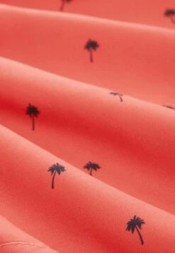 Tom Tailor Gemusterte - Zwemshorts - Soft Berry Red Palm Design -Syntia Delaney 11b72f8e4a614cf899605570a684610d