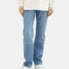 TOM TAILOR Denim Straight Leg Jeans - Used Light Stone Blue Denim -Syntia Delaney 12301ab41e454a6aa57c2755318ae1af