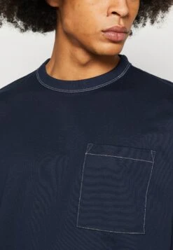 TOM TAILOR Denim Oversized With Pocket - T-Shirt Basic - Sky Captain Blue -Syntia Delaney 125edc36066a4d9fb6b88d5ed79c385b