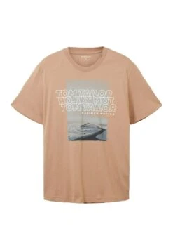 Tom Tailor Mit Print - T-Shirt Print - Desert Fawn -Syntia Delaney 146a1bfa953e4e52bf5d396eaca8c375