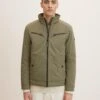 Tom Tailor Quilted Biker - Jas - Dusty Olive Green -Syntia Delaney 1503e0ad83874dff898d145540b5cfab