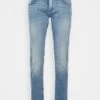 TOM TAILOR Denim Piers - Slim Fit Jeans - Used Light Stone Blue -Syntia Delaney 164f315a4eb84ed4b0cf890283b75869