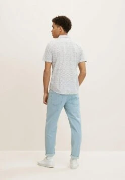 Tom Tailor Mit Allover-Print  - Overhemd - White Surfboard Minimal Design -Syntia Delaney 171288d861d7475794f15cf675ccf5d5