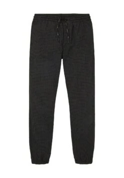 TOM TAILOR Denim Mit Seitlichen Eingrifftaschen - Trainingsbroek - Black And Grey Small Check -Syntia Delaney 17ff4e6c4d8d46df80edbca7eaba26b7