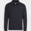Tom Tailor Basic Troyer - Sweater - Blue Grey