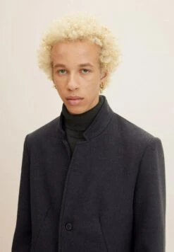 TOM TAILOR Denim Mantel - Coal Grey -Syntia Delaney 1a387435b9874cfcb0064e746c2374e9