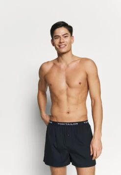 Tom Tailor 3 Pack - Boxershort - Dark Blue/Black -Syntia Delaney 1a3bcda2e3b94b4b970a502a2c6543f5