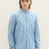 TOM TAILOR Denim Mit Brusttasche - Overhemd - Helsinki Night Blue Chambray