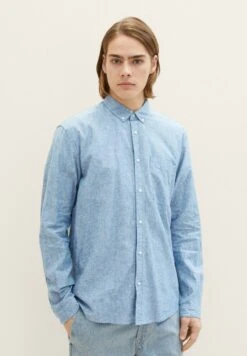 TOM TAILOR Denim Mit Brusttasche - Overhemd - Helsinki Night Blue Chambray