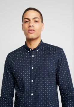 TOM TAILOR Denim Overhemd - Navy Minimal -Syntia Delaney 1ab91b10c05647a8ad34ce6c7543f92b