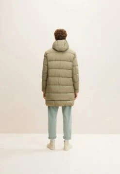 TOM TAILOR Denim Puffer - Winterjas - Dusty Olive Green -Syntia Delaney 1c5d84ded0fe4a3db201ae81ca4947ac