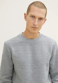 Tom Tailor Trui - Grey Heather Melange -Syntia Delaney 1db0d81683864887a201fa6931f0c787