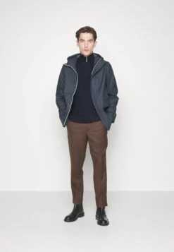 Tom Tailor Structured Troyer - Trui - Blue Grey -Syntia Delaney 1e8c069a3b984a3aaf930e83044e48bd