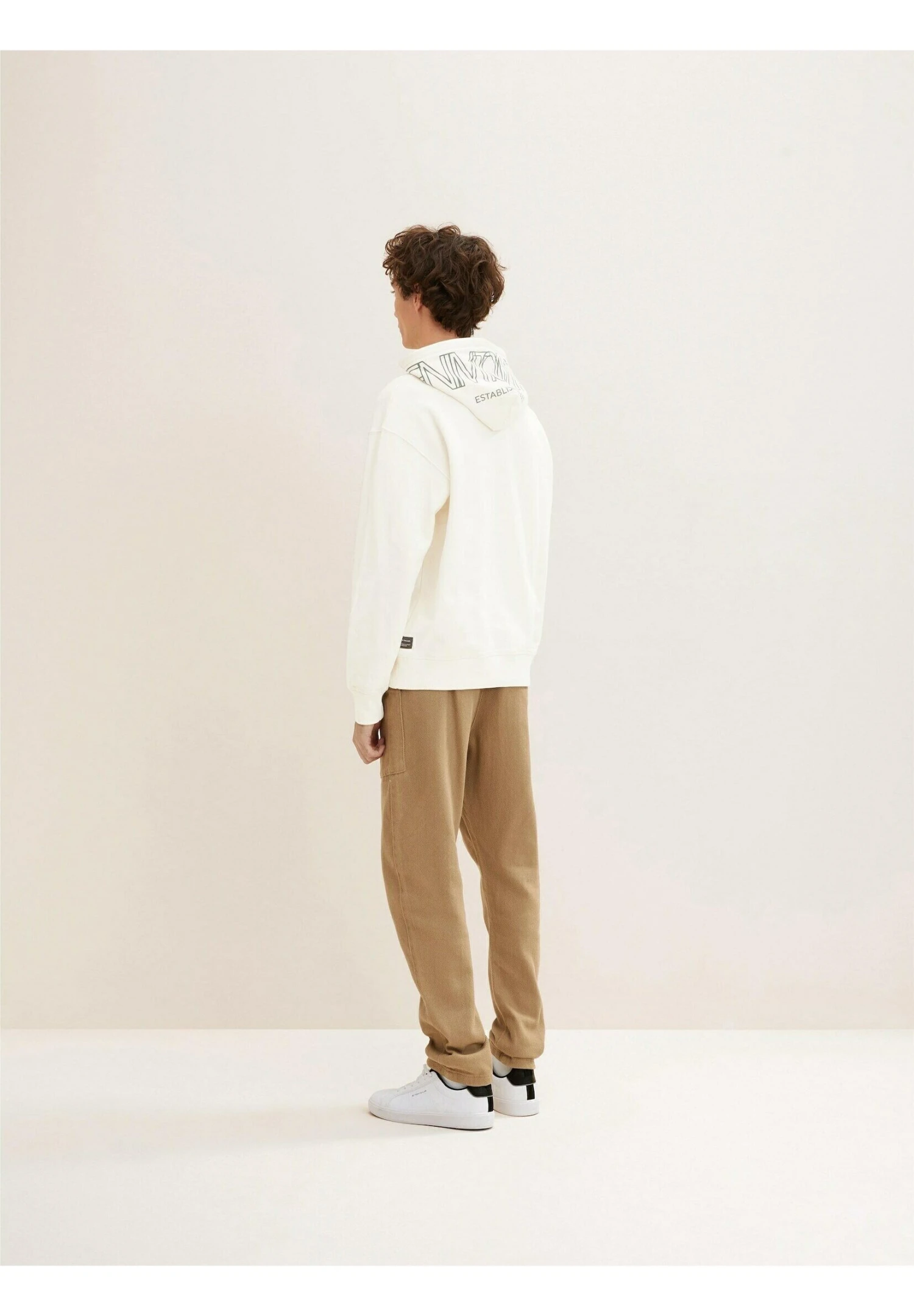 TOM TAILOR Denim Printed - Hoodie - Offwhite 5 TOM TAILOR Denim Printed - Hoodie - Offwhite - Afbeelding 3