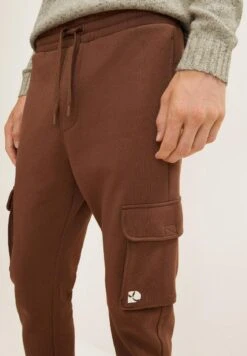 TOM TAILOR Denim Trainingsbroek - Light Wood Brown