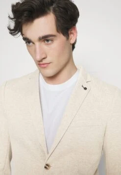 Tom Tailor Casual - Blazer - Beige Melange -Syntia Delaney 201f4a4f7ee7446e940a913aec1f5100