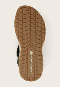 Tom Tailor Licence - Outdoorsandalen - Black Khaki 11 Tom Tailor Licence - Outdoorsandalen - Black Khaki -Syntia Delaney 22f695e01b0546468a4d0a09a29c8285