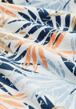 Tom Tailor Gemusterte- Shorts - Orange Colorful Leaf Design -Syntia Delaney 23a03f039de147a687745ed6a1a66853