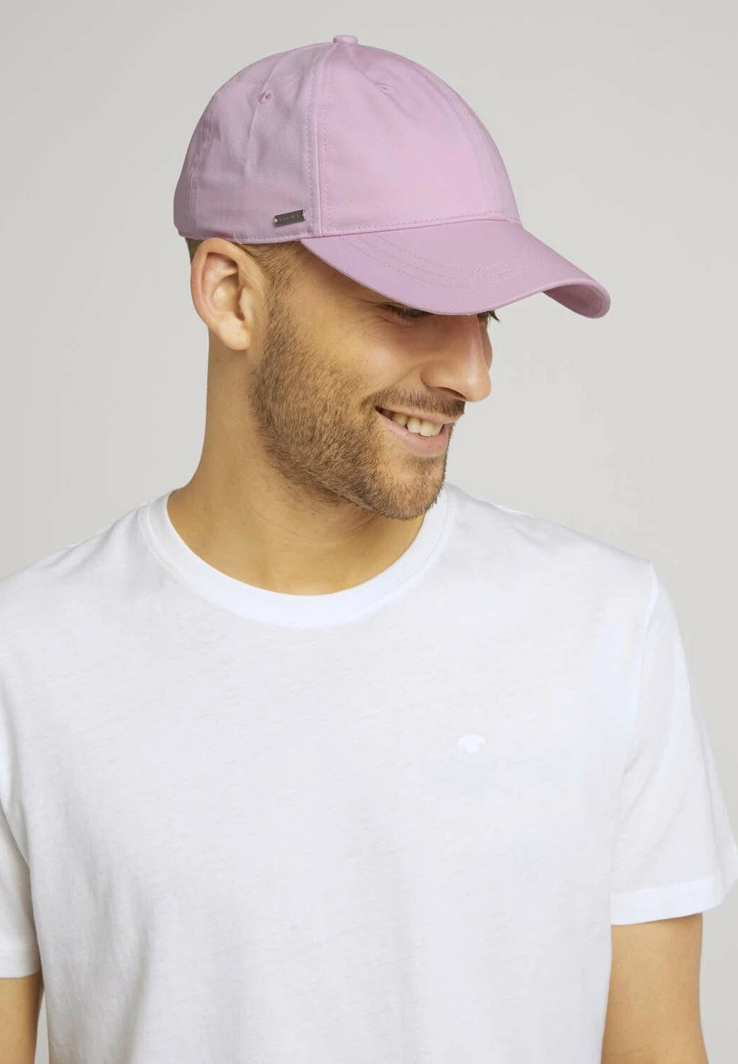 Tom Tailor Mit Logo Stickerei - Pet - Pink Uni 3 Tom Tailor Mit Logo Stickerei - Pet - Pink Uni