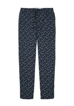 Tom Tailor Mit Palmenprint - Pyjamabroek - Blue Dark Allover -Syntia Delaney 25b74aa25c3d4c0f9db65d1af13502cd