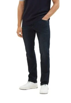 Tom Tailor Josh - Straight Leg Jeans - Blue Black Denim -Syntia Delaney 26abbcb47ce34338b6605362e0a5d1e1