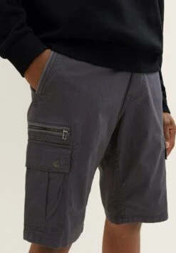 Tom Tailor Shorts - Tarmac Grey -Syntia Delaney 27b090d78db14473b891b2b818f2898e