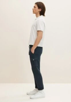 Tom Tailor Naturally Dyed- Trainingsbroek - Sky Captain Blue -Syntia Delaney 280446fb184f4b9689836caefd754e86