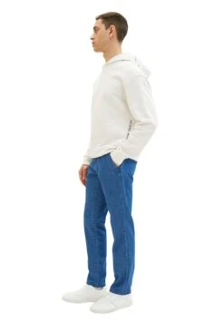 Tom Tailor Josh - Straight Leg Jeans - Clean Mid Stone/Blue Denim -Syntia Delaney 285ec079ec09477f9c32b05e854a3257