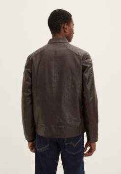 Tom Tailor Imitatieleren Jas - Espresso Brown Fake Leather 13 Tom Tailor Imitatieleren Jas - Espresso Brown Fake Leather -Syntia Delaney 2b44b4cc557c41428ffd7ff21d0fbc84