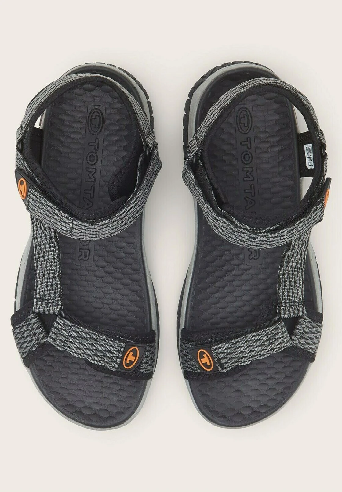 Tom Tailor Licence - Outdoorsandalen - Black Grey 4 Tom Tailor Licence - Outdoorsandalen - Black Grey - Afbeelding 2