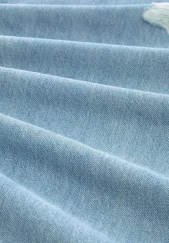 TOM TAILOR Denim Straight Leg Jeans - Destroyed Bleached Blue Denim -Syntia Delaney 2c31518c774846109fa8f535bdc794bf