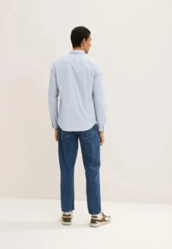 Tom Tailor Mit Allover-Print  - Overhemd - Light Fern Zickzack Design -Syntia Delaney 2d06952290e6414489a85f9e8bf53e88