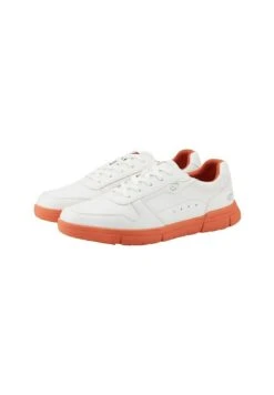 Tom Tailor Licence- Sneakers Laag - White Orange