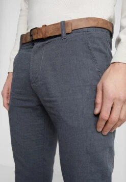 TOM TAILOR Denim Structured - Chino - Black/Grey -Syntia Delaney 2e22990224b84f4e9af9562506ca3ffc